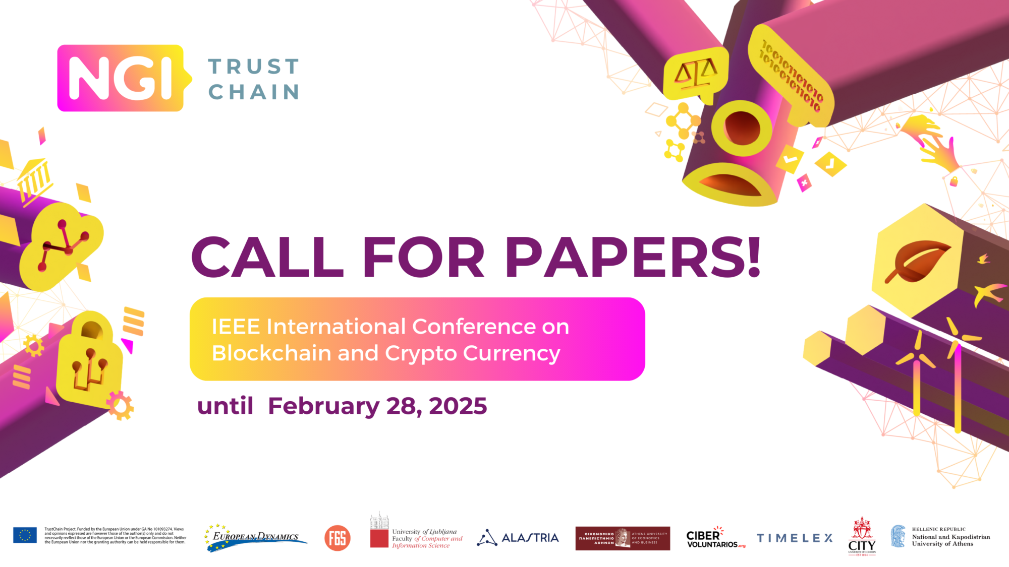 Announcing the 2nd Trustchain Workshop at IEEE Blockchain & ICBC 2025 –  TrustChain